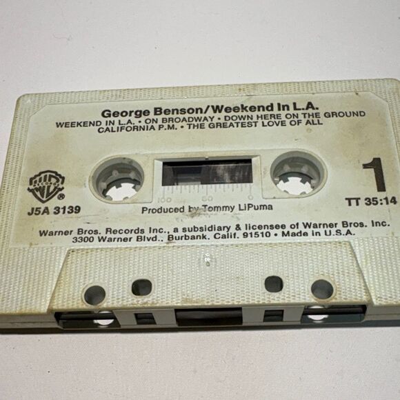 George Benson Weekend in L.A. Cassette tape - Picture 4 of 6